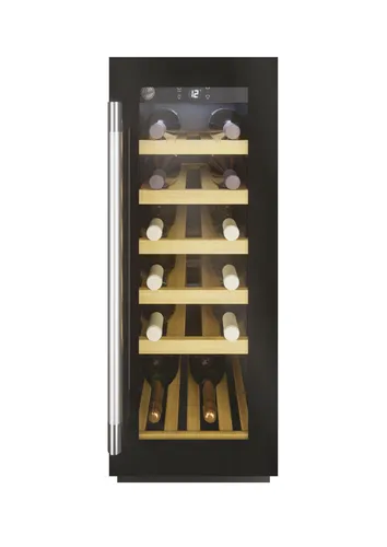 صورة Hoover HWCB 30 Built-in Wine Cooler 20 Bottle Capacity Black Finish