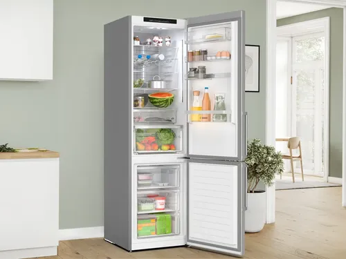 صورة غطاء باب مزخرف Bosch KSZ2BVS03 - رمادي/أبيض لثلاجات Bosch