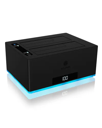 صورة ICY BOX IB-127CL-U3 محطة تثبيت الأقراص الصلبة USB 3.0 SATA