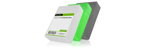 صورة حافظة حماية الأقراص الصلبة ICY BOX IB-AC6025-3 للأقراص الصلبة SATA مقاس 2.5 بوصة / أقراص SSD