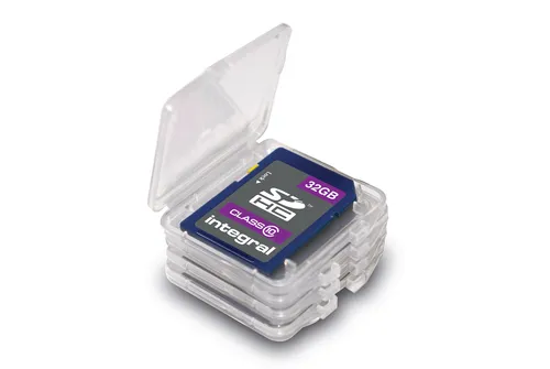 صورة Integral 4-pack SD Memory Card Cases (SD/SDHC/SDXC Compatible)
