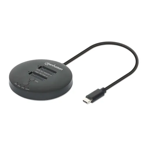 صورة Manhattan Dual-Bay M.2 NVMe SSD Duplicator/Cloning Station