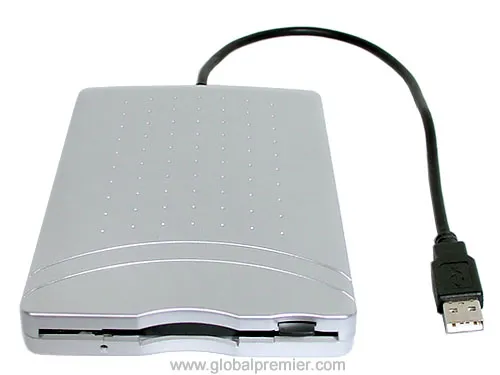 صورة NEC 1.44MB External USB Floppy Disk Drive - Silver