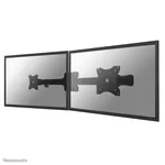 Neomounts FPMA-CB100BLACK محول ذراع شاشة مزدوج بعارضة متقاطعة لشاشات 10-27 بوصة