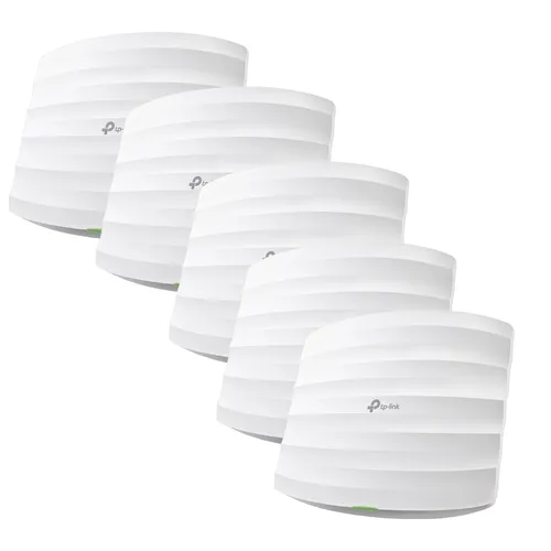 صورة TP-Link Omada EAP245 AC1750 ثنائي النطاق جيجابت نقطة وصول لاسلكية (عبوة من 5، إصدار الاتحاد الأوروبي)