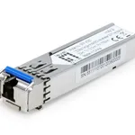 مرسل ومستقبل SFP صناعي أحادي النمط BiDi من LevelOne بسرعة 1.25 جيجابت في الثانية (WDM، 20 كم، موصل LC)