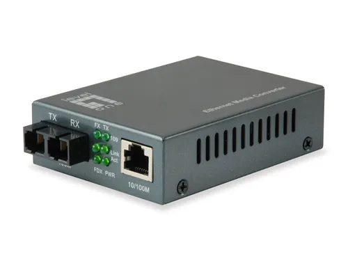 صورة محول وسائط الشبكة ليفل ون LVE-0100 فاست إيثرنت (RJ45 إلى SC)