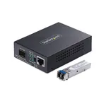 محول وسائط StarTech.com جيجابت إيثرنت من النحاس إلى الألياف