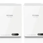 D-Link DHP-701AV/E طقم محول شبكة باورلاين AV2 جيجابت (عبوة من 2)