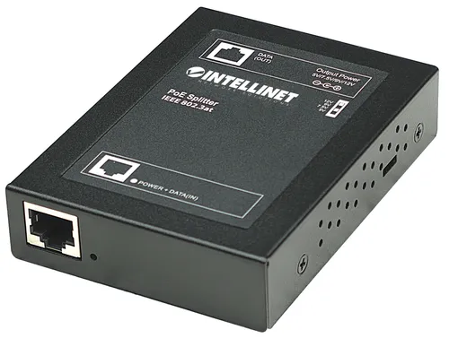 مقارنة مقسم PoE+ جيجابت Intellinet 507731، 10/100/1000 ميجابت في الثانية، متوافق مع IEEE 802.3at/af مع مقسم إيثرنت سريع PoE من LevelOne (متوافق مع IEEE 802.3af/at)