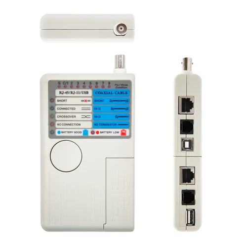 صورة Nanocable 10.31.0302 Network Cable Tester - Grey