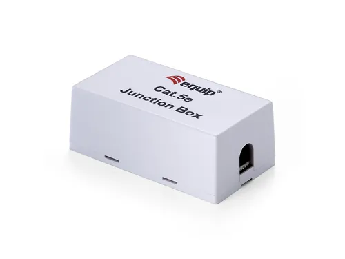 صورة Equip Cat5e White Network Junction Box for Ethernet Cable Management