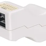 موصل شبكة Intellinet Inline - RJ45 Cat6/Cat6a Keystone Coupler