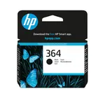 خرطوشة حبر أصلية HP 364 أسود، إنتاجية قياسية