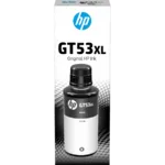 HP GT53XL زجاجة حبر أسود أصلية 135 مل