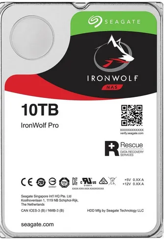 محرك أقراص صلبة داخلي Seagate IronWolf Pro ST10000NE000