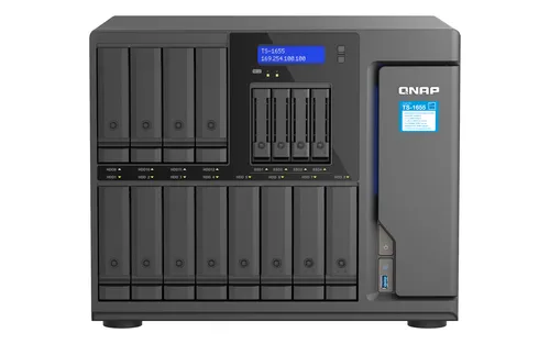 مقارنة كيوناب TS-1264U-RP راك ماونت التخزين المتصل بالشبكة (NAS) مع كيوناب TS-1655 التخزين المتصل بالشبكة (NAS)
