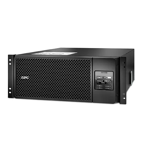 مقارنة نظام طاقة غير منقطع (UPS) من APC طراز SRT6KRMXLT-IEC مع UPS سايبرباور OR1500PFCLCD