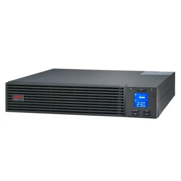 مقارنة جهاز إمداد الطاقة اللامنقطعة (UPS) اي بي سي SRT5KXLT مع نظام طاقة غير منقطع (UPS) من APC طراز SRV1KRIRK-E