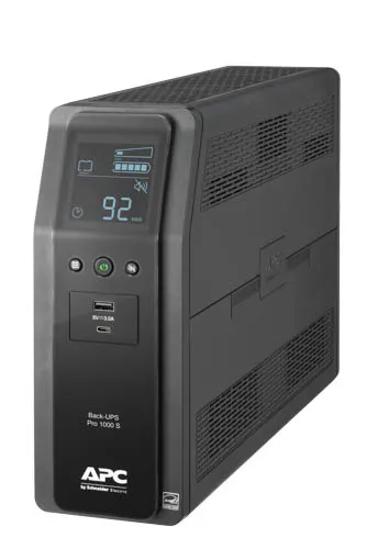 مقارنة جهاز يو بي إس APC BR1000MS مع جهاز إمداد الطاقة اللامنقطعة (UPS) اي بي سي SRV1KI-E