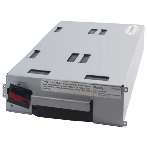 مقارنة بطارية UPS APC SURT192XLBP حمض الرصاص محكمة الغلق (VRLA) 192 فولت مع بطارية UPS سايبرباور طراز RB1270X4E