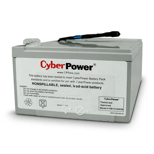 مقارنة بطارية UPS سايبرباور RB12120X2B مع بطارية يو بي اس CyberPower RB12170X2A