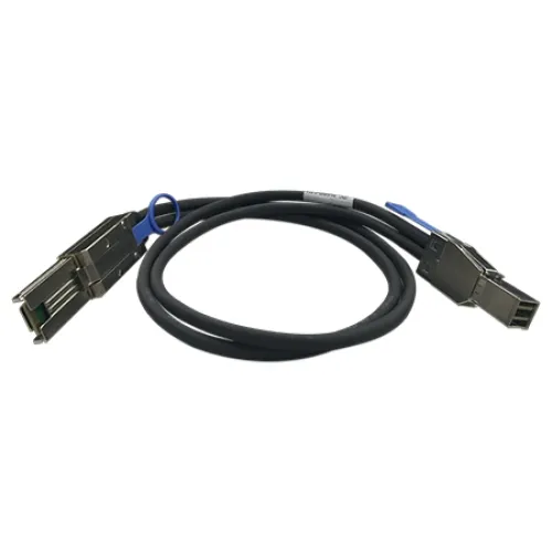 مقارنة كابل SAS لينوفو 01DC673 مع كابل QNAP SAS موديل CAB-SAS30M-8644-8088