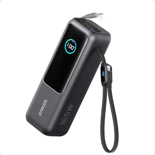مقارنة Anker 25000mAh 165W Power Bank {request()->input('language_config')['common']['with']} Anker 622 Maggo 5000Mah