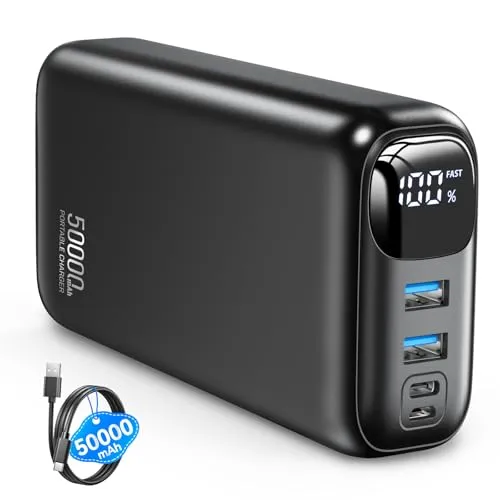 مقارنة OHOVIV 50000mAh Portable Charger 22.5W {request()->input('language_config')['common']['with']} Ravpower Rp Pb097 20100Mah