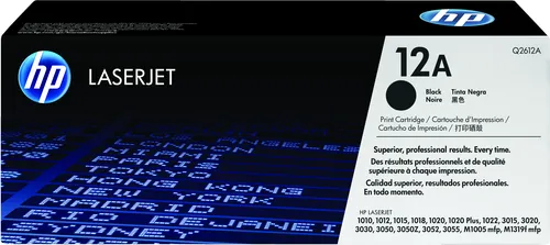 مقارنة HP 12A خرطوشة حبر ليزر جيت أصلية أسود 1 قطعة مع HP 203A خرطوشة حبر ليزر جيت أصلية أسود