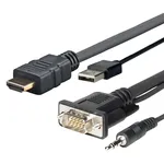 Vivolink محول HDMI إلى VGA طراز PROHDMIMVGA1
