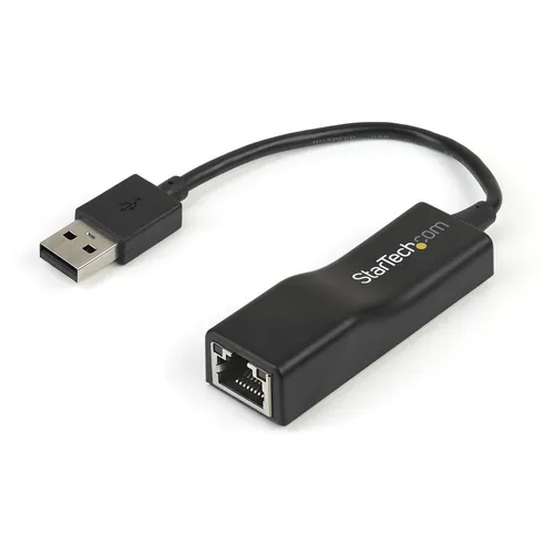 صورة دونجل محول شبكة إيثرنت USB 2.0 إلى 10/100 ميجابت في الثانية من StarTech.com
