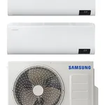 نظام تكييف Samsung Wind-Free Comfort موديل AJ050TXJ2KGEU+AR09TXFCAWKNEU+AR12BXFCAWKNEU