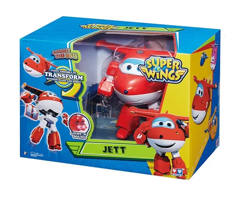 صورة مجسم جت المتحول والمتكلم Super Wings Alpha Group