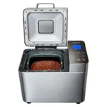 صانع الخبز Medion MD 10241، 600 واط، أسود وفضي
