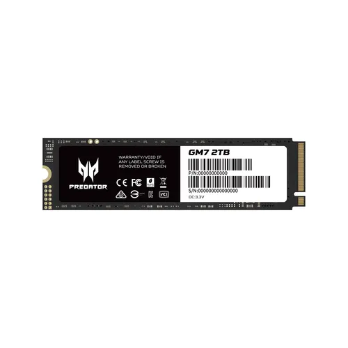 صورة Predator SSD GM7 M.2 NVMe PCIe Gen 4*4 2TB