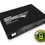 iStorage Kanguru Defender SSD350 2 TB| FIPS 140-2 Certified | Hardware Encrypted Solid State Drive | 2.5" External |SATA (SATA/600) | TAA Compliant