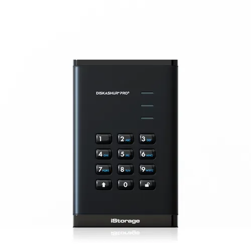 مقارنة iStorage diskAshur PRO³ SSD 1TB | Secure Portable Solid State Drive |FIPS 140-3 Level 3 compliant | AES-XTS 256-bit Hardware Encryption | PIN protected | OS & Platform Independent |GDPR {request()->input('language_config')['common']['with']} Samsung Portable SSD T7 Touch 2TB - Black