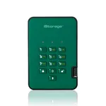 iStorage diskAshur² SSD 512GB Green | Secure Portable Solid State Drive |AES-XTS 256-bit Hardware Encryption | PIN protected | OS & Platform Independent | TAA Compliant |Brute force hack defence | Dust/Water Resistant