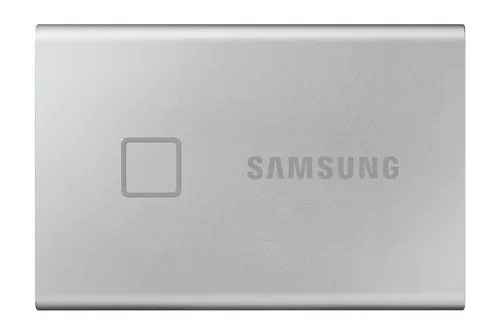 صورة Samsung Portable SSD T7 Touch 500GB - Silver