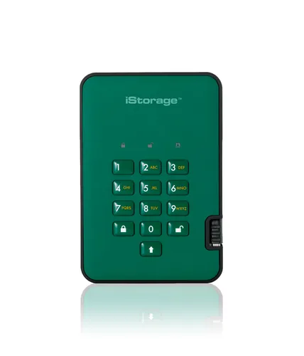 مقارنة iStorage diskAshur² SSD 2TB Green | Secure Portable Solid State Drive |AES-XTS 256-bit Hardware Encryption | PIN protected | OS & Platform Independent | TAA Compliant |Brute force hack defence | Dust/Water Resistant {request()->input('language_config')['common']['with']} iStorage Kanguru Defender SSD 35