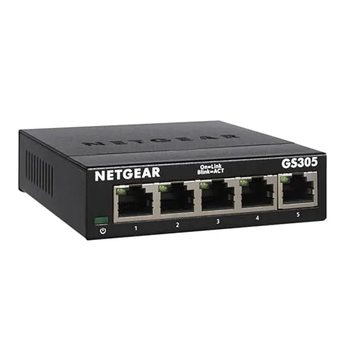 صورة NETGEAR GS305 مفتاح جيجابت بـ 5 منافذ