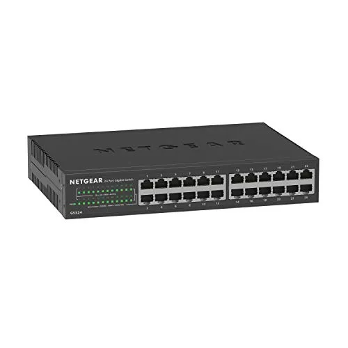 صورة مفتاح جيجابت غير مُدار NETGEAR GS324 بـ 24 منفذًا
