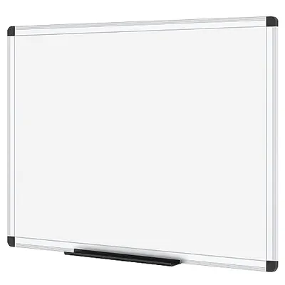 لوح كتابة مغناطيسي VIZ-PRO 36x24 فضي