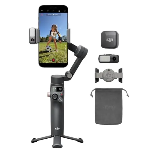 مقارنة  مع DJI RS 4 مثبت اهتزاز ثلاثي المحاور لكاميرات DSLR والكاميرات عديمة المرآة
