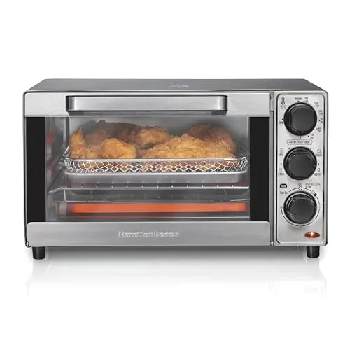 مقارنة فرن توستر بلاك اند ديكر Crisp 'N Bake Air Fry سعة 17 لتر مع 