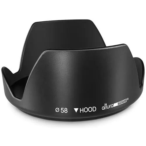 صورة Altura Photo 58mm Tulip Lens Hood