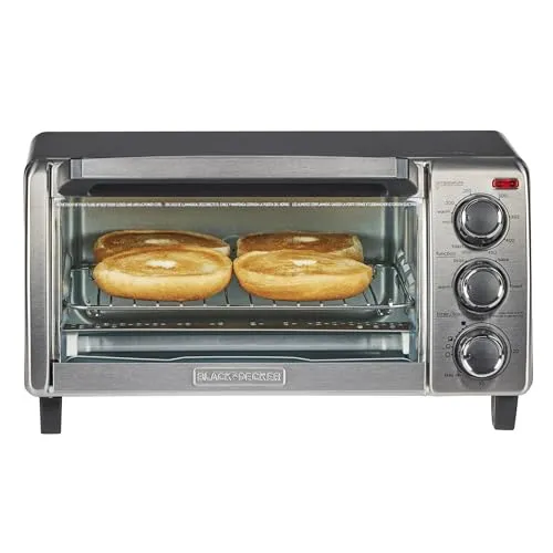 مقارنة فرن توستر بلاك اند ديكر Crisp 'N Bake Air Fry سعة 17 لتر مع 