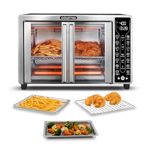 مقارنة فرن توستر بلاك اند ديكر Crisp 'N Bake Air Fry سعة 17 لتر مع 