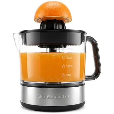 Elite Gourmet ETS623 عصارة حمضيات كهربائية أسود
